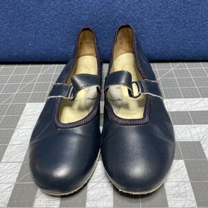 Coast Dance Shoes Size 7 M Navy Blue Slip On